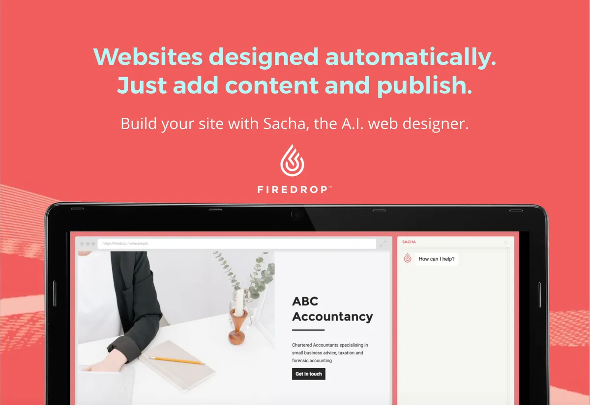 firedrop-ai website builder